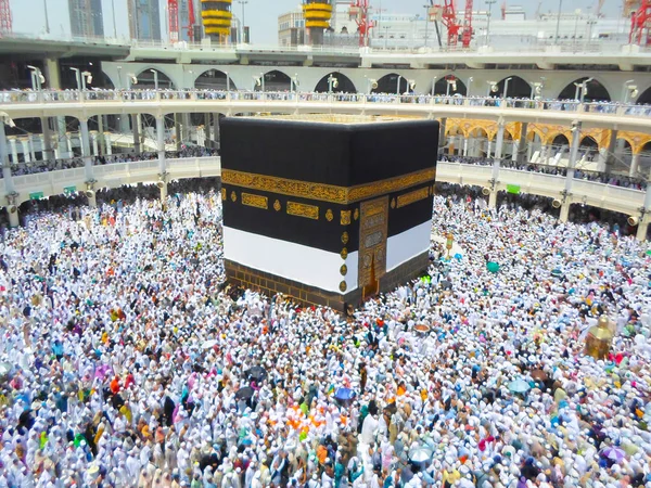 Mekka Suadi Arabia Aktivitäten Von Pilgern Der Hadsch Und Umra — Stockfoto