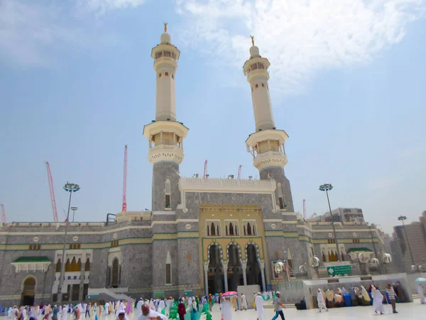 Mecca Saudi Arabia Maggio 2018 Ampia Vista Panoramica Kaaba All — Foto Stock