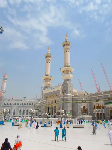 Mecca Saudi Arabia Maggio 2018 Ampia Vista Panoramica Kaaba All — Foto Stock