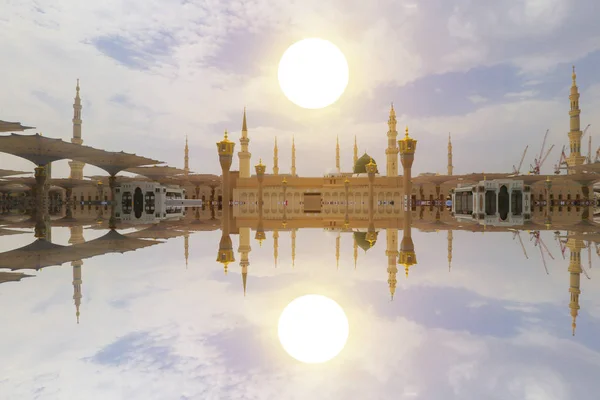 Mosquée Masjid Nabawi Mosquée Nabawi Mosquée Prophète Médine Ville Lumière — Photo