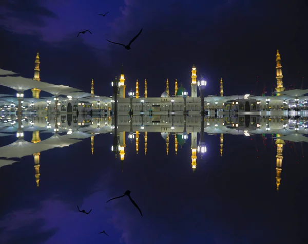 Masjid Nabawi Mesquita Nabawi Mesquita Profeta Medina Cidade Das Luzes — Fotografia de Stock