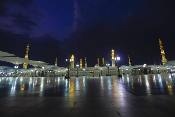 Mosquée Masjid Nabawi Mosquée Nabawi Mosquée Prophète Médine Ville Lumière — Photo