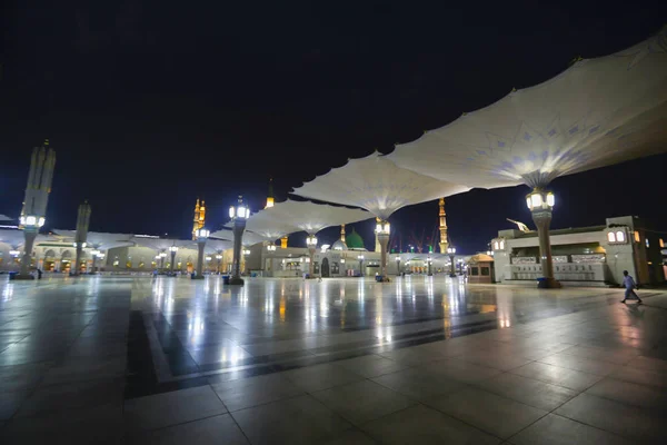 Mosquée Masjid Nabawi Mosquée Nabawi Mosquée Prophète Médine Ville Lumière — Photo