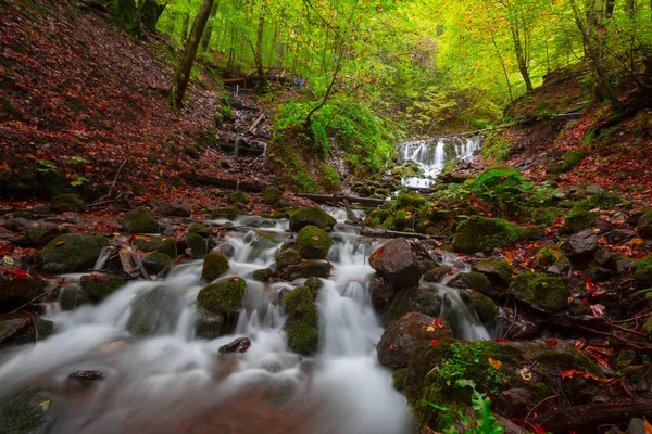 Paisaje Otoñal Siete Lagos Yedigoller Park Bolu Turquía — Foto de Stock