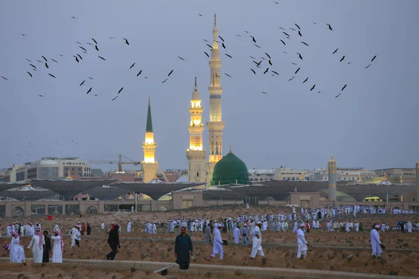 Medina Saúdská Arábie Červenec 2019 Hrob Baqi Července 2019 Medíně — Stock fotografie