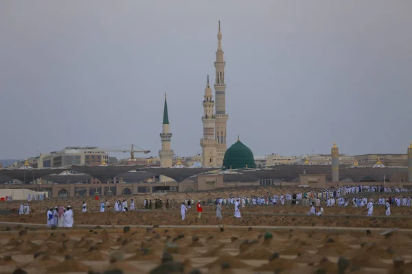 Medina Saúdská Arábie Červenec 2019 Hrob Baqi Července 2019 Medíně — Stock fotografie