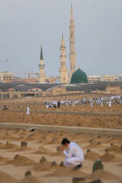 Medina Saudi Arabia Julho 2019 Grave Baqi Julho 2019 Medina — Fotografia de Stock