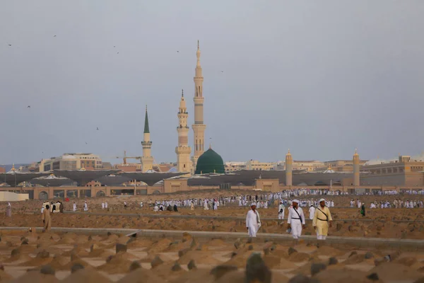 Medina Saúdská Arábie Červenec 2019 Hrob Baqi Července 2019 Medíně — Stock fotografie