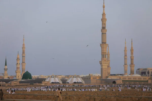 沙特阿拉伯麦地那 2019年7月 巴奇墓 2019年7月8日在沙特阿拉伯麦地那 Baqi位于清真寺东南 先知清真寺 — 图库照片