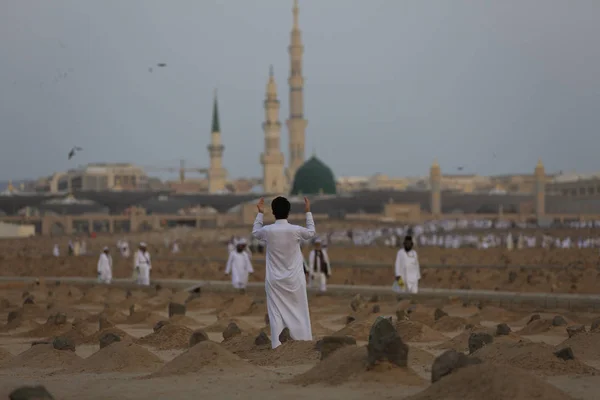 Medina Saudi Arabia Luglio 2019 Tomba Baqi Luglio 2019 Medina — Foto Stock