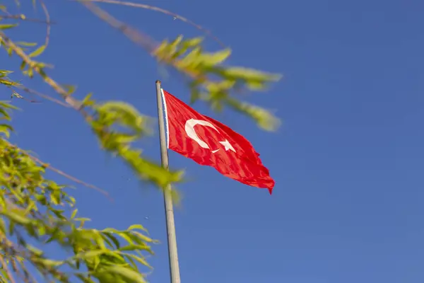 Bandiera Turca Paesaggio — Foto Stock