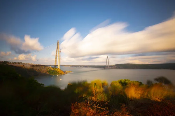 Yavuz Sultan Selim Bridge Istanbul Turkey — Stock Photo, Image