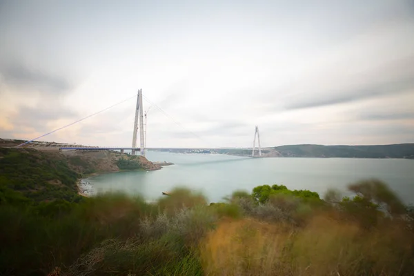 Yavuz Sultan Selim Bridge Istanbul Turkki — kuvapankkivalokuva