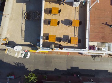 İstanbul/Türkiye'nin havadan görünümü.