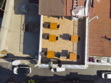 İstanbul/Türkiye'nin havadan görünümü.