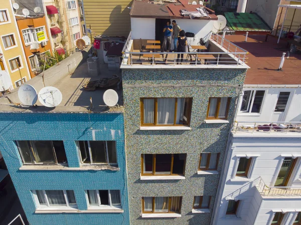 İstanbul/Türkiye'nin havadan görünümü.