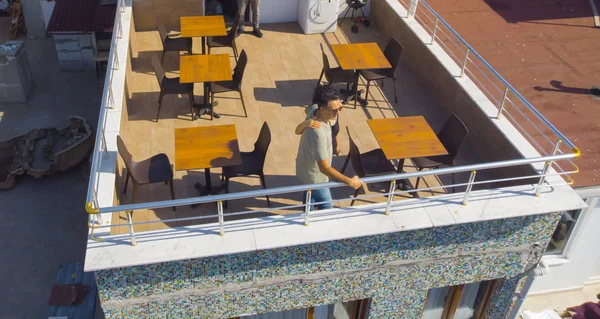 İstanbul/Türkiye'nin havadan görünümü.