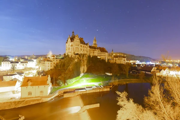 Sigmaringen Castle Nad Řekou Dunaj Baden Wurttemberg Německo — Stock fotografie