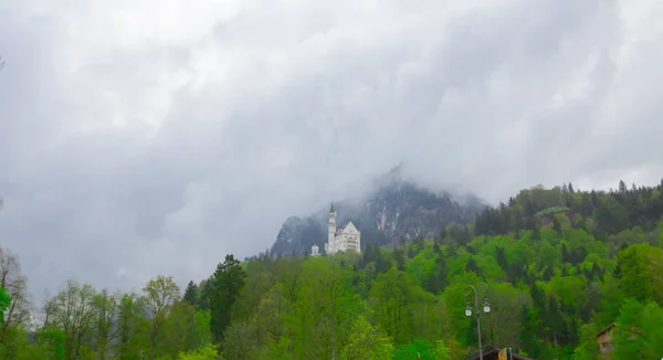 Castelo Paisagem Neuschwanstein Alemanha — Fotografia de Stock