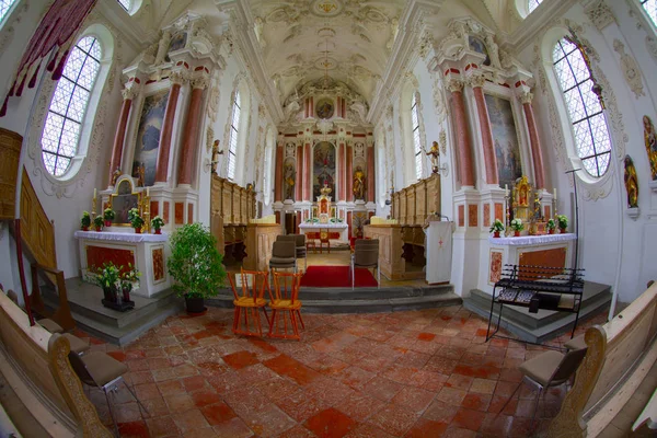 Coloman Church Niemcy Fussen — Zdjęcie stockowe