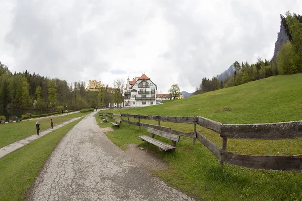 Alpsee Lake Hohenschwangau Munich Bavaria Germany — Stock Photo, Image