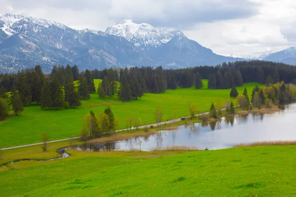 Hegratsrieder See Landscape Germania — Foto Stock