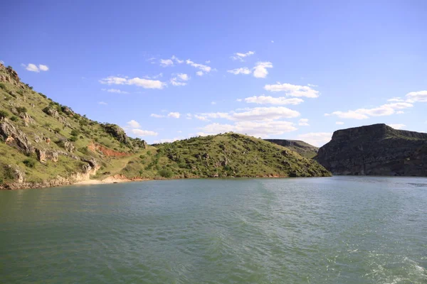 Halfeti Town Small Farming District East Bank River Euphrates Sanliurfa — Stock Photo, Image