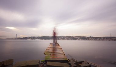 Boğaz köprüsü ve uzun menzilli teknik çekim