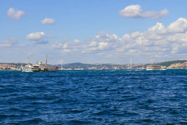 Istanbul Turistiska Centrum Platser Arkitektur Natur Och Transport Istanbul Vackraste — Stockfoto