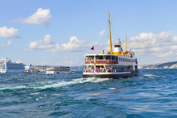 Stanbul Turizm Merkezi Mimari Doğa Ulaşım Stanbul Dünyanın Güzel Şehirlerinden — Stok fotoğraf