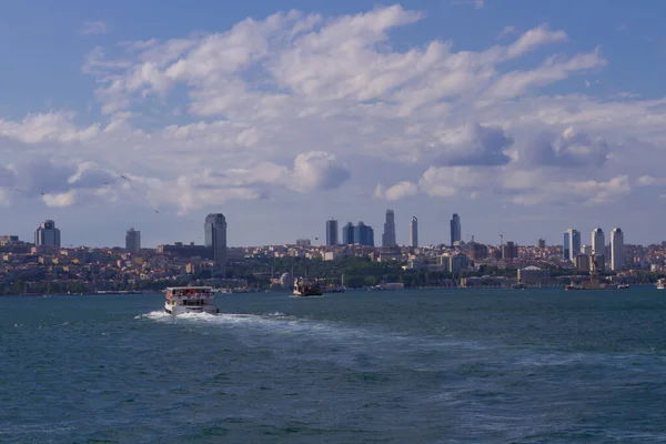 Istanbul Toeristische Centrum Plaatsen Architectuur Natuur Vervoer Istanbul Een Van — Stockfoto