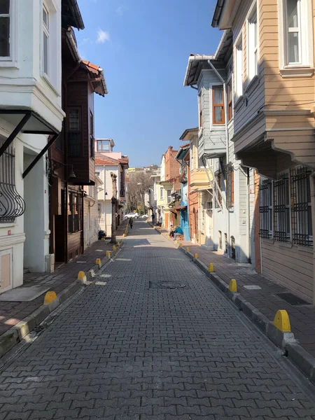 Kumkapi Istanbul Colorful Streets Historical District — 图库照片