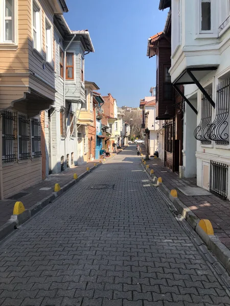 Kumkapi Istanbul Colorful Streets Historical District — 图库照片