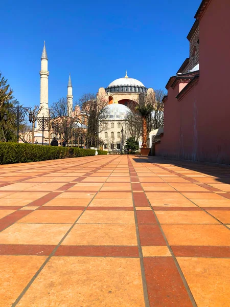 Blue Mosque Hagia Sophia Museum Istanbul History City — 스톡 사진
