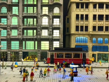 istanbul minicity, model gösterimi