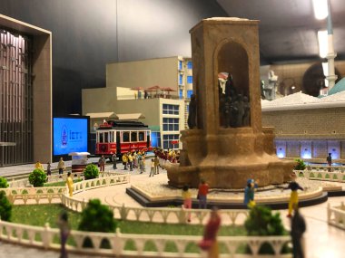 istanbul minicity, model gösterimi