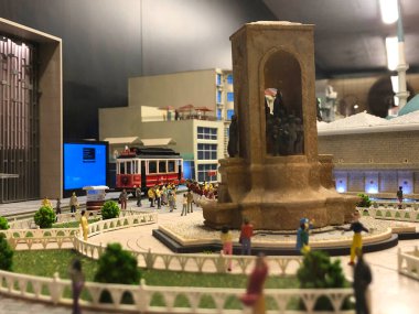 istanbul minicity, model gösterimi