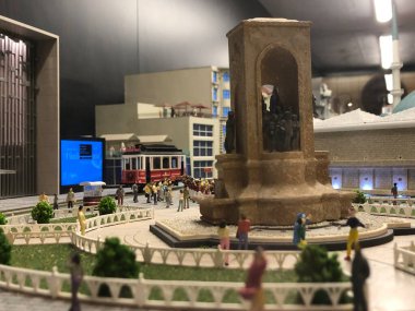 istanbul minicity, model gösterimi