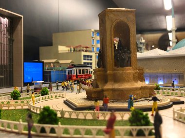 istanbul minicity, model gösterimi