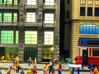 istanbul minicity, model gösterimi