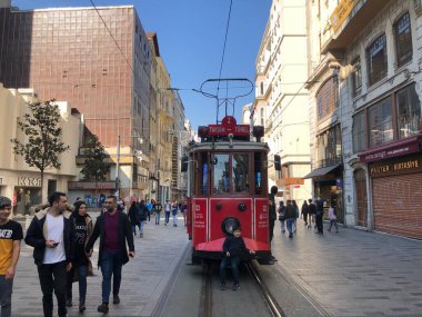 Aziz Antonio di Padova Roma Katolik Kilisesi stiklal Caddesi boyunca, tarihi Beyolu (Pera) ilçesi, İstanbul, Türkiye.