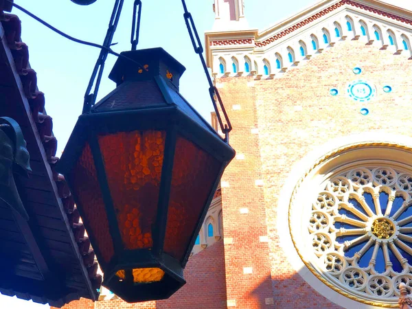 Römisch Katholische Kirche Antonio Padova Entlang Der Stiklal Avenue Historisches — Stockfoto