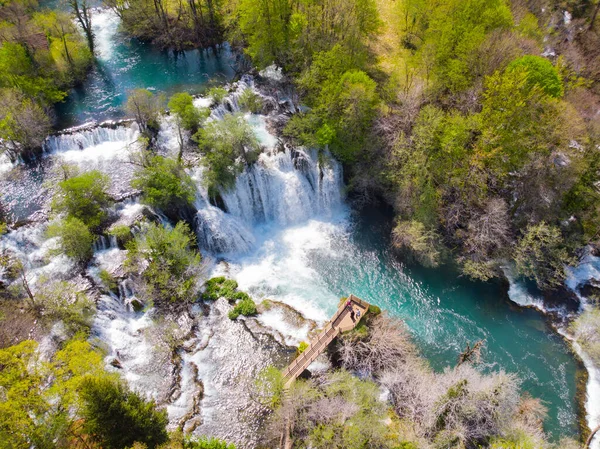 Waterfall Martin Brod Bosnia Herzegovina — Stock Photo, Image