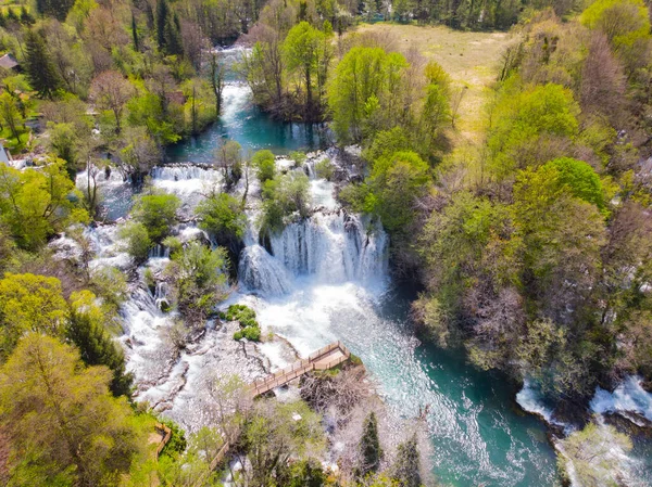 Водопад Мартине Броде Босния Герцеговина — стоковое фото