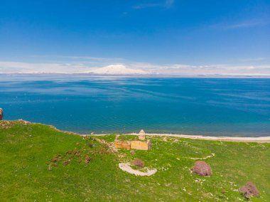 arpanak adası Aerial view / Van - Türkiye