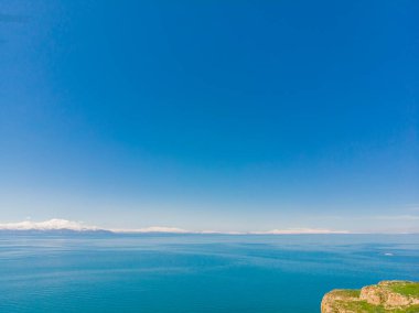 arpanak adası Aerial view / Van - Türkiye