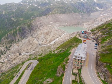 İsviçre Belvedere Oteli Furkapass.