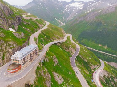 İsviçre Belvedere Oteli Furkapass.