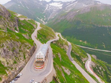 İsviçre Belvedere Oteli Furkapass.