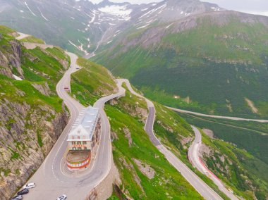 İsviçre Belvedere Oteli Furkapass.
